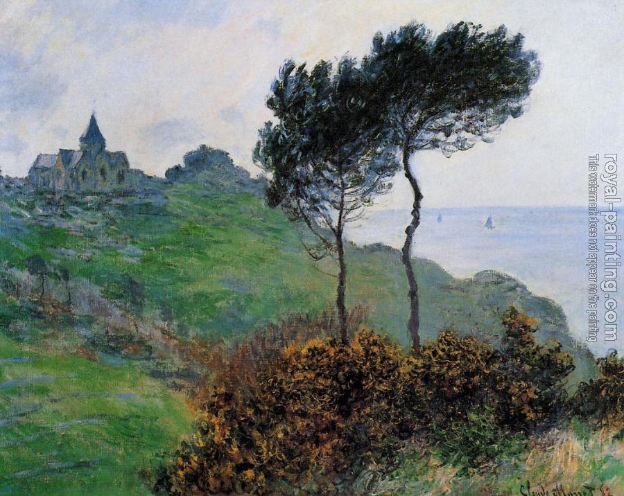 Claude Oscar Monet : Church at Varengeville, Grey Weather